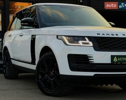 Білий Ленд Ровер Рендж Ровер, об'ємом двигуна 4.37 л та пробігом 105 тис. км за 64999 $, фото 12 на Automoto.ua
