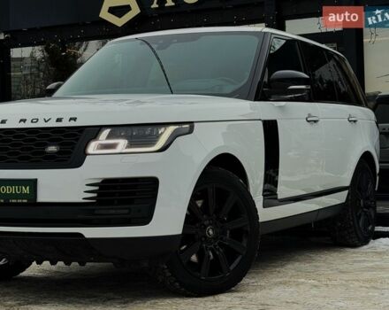 Білий Ленд Ровер Рендж Ровер, об'ємом двигуна 4.37 л та пробігом 105 тис. км за 64999 $, фото 6 на Automoto.ua