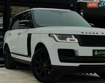 Білий Ленд Ровер Рендж Ровер, об'ємом двигуна 4.37 л та пробігом 105 тис. км за 64999 $, фото 11 на Automoto.ua