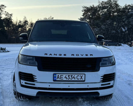 Белый Ленд Ровер Рендж Ровер, объемом двигателя 3 л и пробегом 74 тыс. км за 56000 $, фото 2 на Automoto.ua