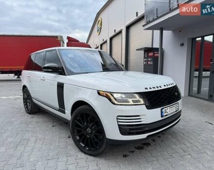 Ленд Ровер Рендж Ровер 2018 в Нововолынск на Automoto.ua Белый Ленд Ровер Рендж Ровер, объемом двигателя 3 л и пробегом 84 тыс. км за 49900 $, фото 1 на Automoto.ua
