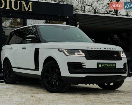 Білий Ленд Ровер Рендж Ровер, об'ємом двигуна 4.37 л та пробігом 105 тис. км за 64999 $, фото 10 на Automoto.ua