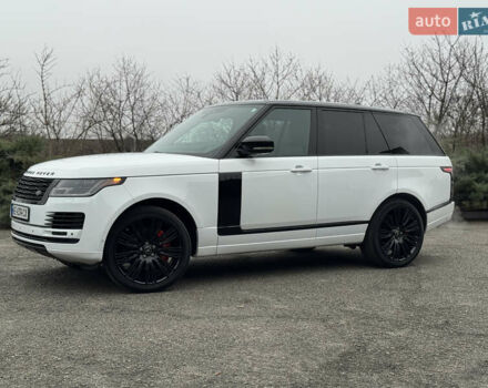 Белый Ленд Ровер Рендж Ровер, объемом двигателя 3 л и пробегом 70 тыс. км за 59000 $, фото 4 на Automoto.ua