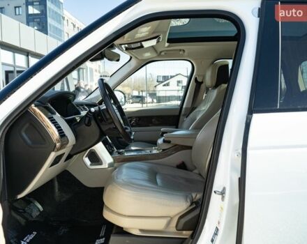 Белый Ленд Ровер Рендж Ровер, объемом двигателя 3 л и пробегом 103 тыс. км за 56900 $, фото 16 на Automoto.ua