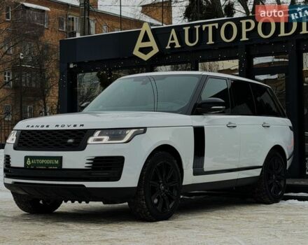 Білий Ленд Ровер Рендж Ровер, об'ємом двигуна 4.37 л та пробігом 105 тис. км за 64999 $, фото 2 на Automoto.ua