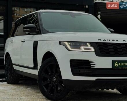Белый Ленд Ровер Рендж Ровер, объемом двигателя 4.37 л и пробегом 105 тыс. км за 64999 $, фото 11 на Automoto.ua