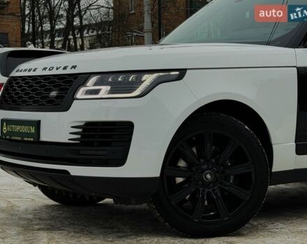 Білий Ленд Ровер Рендж Ровер, об'ємом двигуна 4.37 л та пробігом 105 тис. км за 64999 $, фото 8 на Automoto.ua