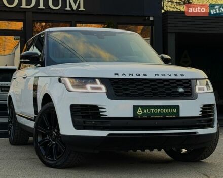 Білий Ленд Ровер Рендж Ровер, об'ємом двигуна 4.37 л та пробігом 105 тис. км за 64999 $, фото 9 на Automoto.ua