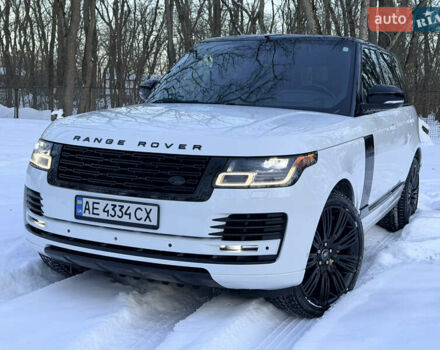 Белый Ленд Ровер Рендж Ровер, объемом двигателя 3 л и пробегом 73 тыс. км за 55000 $, фото 4 на Automoto.ua