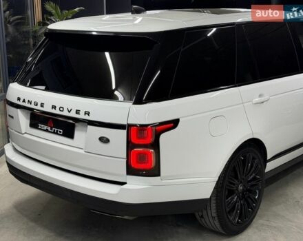 Білий Ленд Ровер Рендж Ровер, об'ємом двигуна 5 л та пробігом 82 тис. км за 54500 $, фото 16 на Automoto.ua