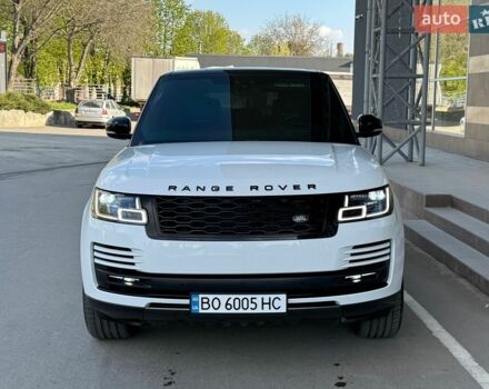 Білий Ленд Ровер Рендж Ровер, об'ємом двигуна 5 л та пробігом 83 тис. км за 55000 $, фото 14 на Automoto.ua