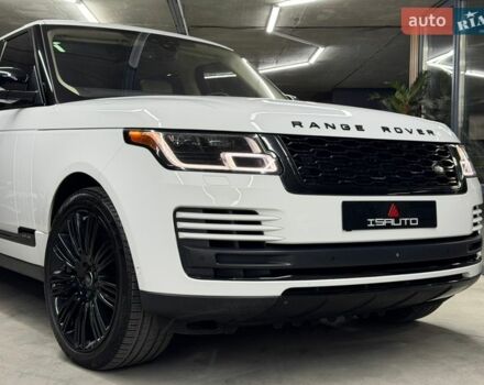 Білий Ленд Ровер Рендж Ровер, об'ємом двигуна 5 л та пробігом 82 тис. км за 54500 $, фото 3 на Automoto.ua