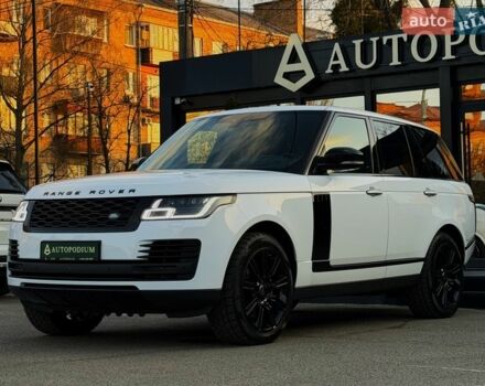Білий Ленд Ровер Рендж Ровер, об'ємом двигуна 4.37 л та пробігом 105 тис. км за 64999 $, фото 2 на Automoto.ua