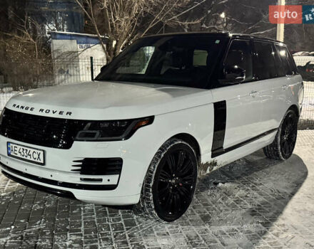 Белый Ленд Ровер Рендж Ровер, объемом двигателя 3 л и пробегом 74 тыс. км за 56000 $, фото 6 на Automoto.ua