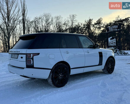 Белый Ленд Ровер Рендж Ровер, объемом двигателя 3 л и пробегом 74 тыс. км за 56000 $, фото 8 на Automoto.ua
