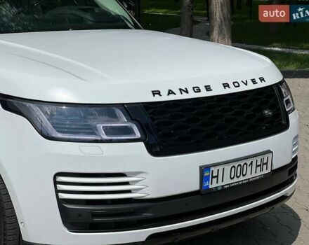 Белый Ленд Ровер Рендж Ровер, объемом двигателя 5 л и пробегом 39 тыс. км за 95000 $, фото 6 на Automoto.ua