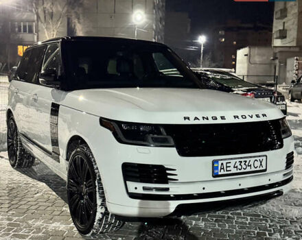 Белый Ленд Ровер Рендж Ровер, объемом двигателя 3 л и пробегом 74 тыс. км за 56000 $, фото 7 на Automoto.ua