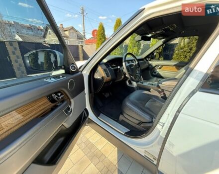 Білий Ленд Ровер Рендж Ровер, об'ємом двигуна 2.99 л та пробігом 156 тис. км за 49900 $, фото 26 на Automoto.ua