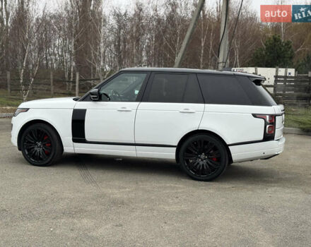 Белый Ленд Ровер Рендж Ровер, объемом двигателя 3 л и пробегом 70 тыс. км за 59000 $, фото 8 на Automoto.ua