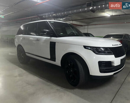 Белый Ленд Ровер Рендж Ровер, объемом двигателя 4.37 л и пробегом 102 тыс. км за 67500 $, фото 14 на Automoto.ua