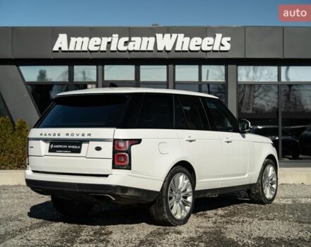 Белый Ленд Ровер Рендж Ровер, объемом двигателя 3 л и пробегом 103 тыс. км за 56900 $, фото 4 на Automoto.ua