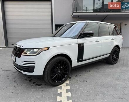 Ленд Ровер Рендж Ровер 2018 в Нововолынск на Automoto.ua Белый Ленд Ровер Рендж Ровер, объемом двигателя 3 л и пробегом 84 тыс. км за 49900 $, фото 10 на Automoto.ua