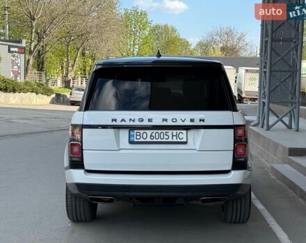 Білий Ленд Ровер Рендж Ровер, об'ємом двигуна 5 л та пробігом 83 тис. км за 55000 $, фото 13 на Automoto.ua