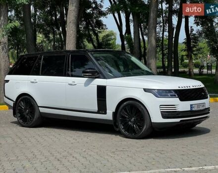 Белый Ленд Ровер Рендж Ровер, объемом двигателя 5 л и пробегом 39 тыс. км за 95000 $, фото 2 на Automoto.ua