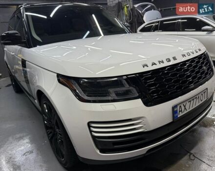 Білий Ленд Ровер Рендж Ровер, об'ємом двигуна 5 л та пробігом 79 тис. км за 68000 $, фото 2 на Automoto.ua