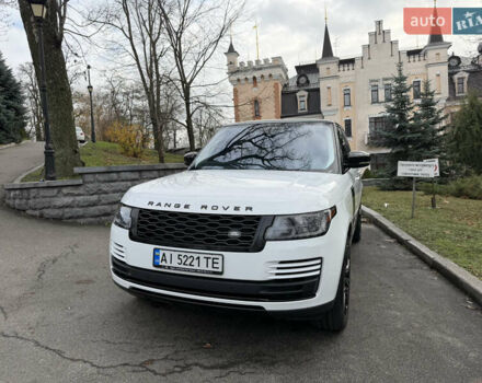 Белый Ленд Ровер Рендж Ровер, объемом двигателя 3 л и пробегом 81 тыс. км за 65000 $, фото 5 на Automoto.ua