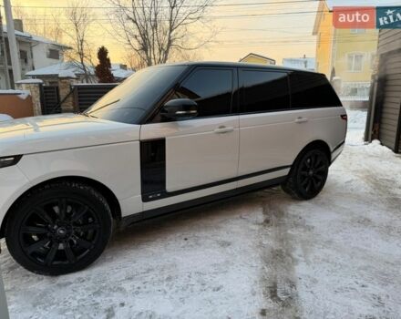 Білий Ленд Ровер Рендж Ровер, об'ємом двигуна 5 л та пробігом 97 тис. км за 65000 $, фото 6 на Automoto.ua
