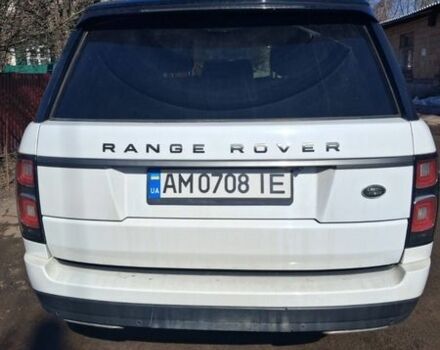 Білий Ленд Ровер Рендж Ровер, об'ємом двигуна 3 л та пробігом 98 тис. км за 51500 $, фото 7 на Automoto.ua