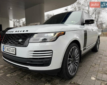 Белый Ленд Ровер Рендж Ровер, объемом двигателя 3 л и пробегом 165 тыс. км за 57500 $, фото 10 на Automoto.ua