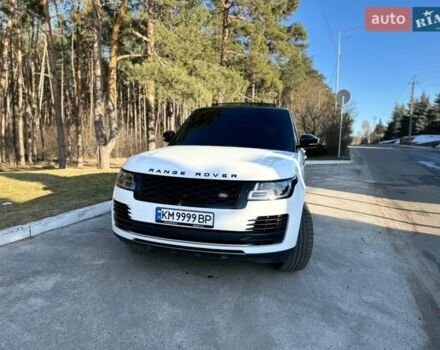 Білий Ленд Ровер Рендж Ровер, об'ємом двигуна 5 л та пробігом 95 тис. км за 65000 $, фото 1 на Automoto.ua