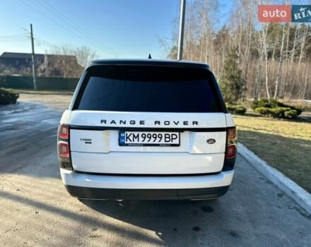 Білий Ленд Ровер Рендж Ровер, об'ємом двигуна 5 л та пробігом 95 тис. км за 65000 $, фото 6 на Automoto.ua