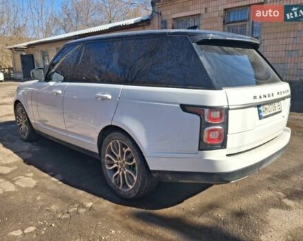 Білий Ленд Ровер Рендж Ровер, об'ємом двигуна 3 л та пробігом 98 тис. км за 51500 $, фото 5 на Automoto.ua