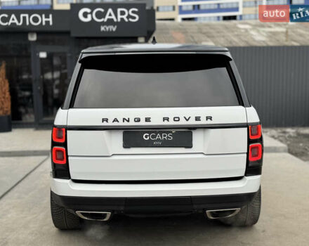 Белый Ленд Ровер Рендж Ровер, объемом двигателя 5 л и пробегом 155 тыс. км за 64999 $, фото 9 на Automoto.ua