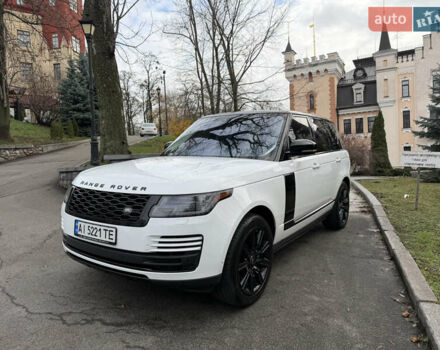 Белый Ленд Ровер Рендж Ровер, объемом двигателя 3 л и пробегом 81 тыс. км за 65000 $, фото 4 на Automoto.ua