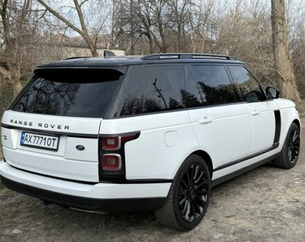 Білий Ленд Ровер Рендж Ровер, об'ємом двигуна 5 л та пробігом 80 тис. км за 66700 $, фото 4 на Automoto.ua