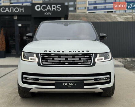 Белый Ленд Ровер Рендж Ровер, объемом двигателя 5 л и пробегом 155 тыс. км за 64999 $, фото 3 на Automoto.ua