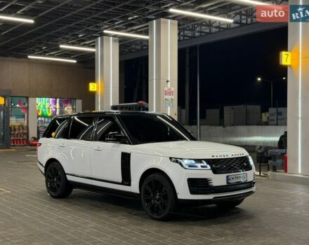 Білий Ленд Ровер Рендж Ровер, об'ємом двигуна 5 л та пробігом 95 тис. км за 69500 $, фото 3 на Automoto.ua