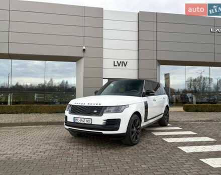 Белый Ленд Ровер Рендж Ровер, объемом двигателя 4.37 л и пробегом 71 тыс. км за 114900 $, фото 5 на Automoto.ua