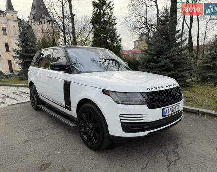 Белый Ленд Ровер Рендж Ровер, объемом двигателя 3 л и пробегом 81 тыс. км за 65000 $, фото 1 на Automoto.ua