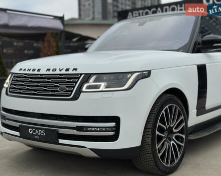 Белый Ленд Ровер Рендж Ровер, объемом двигателя 5 л и пробегом 155 тыс. км за 64999 $, фото 6 на Automoto.ua