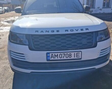Білий Ленд Ровер Рендж Ровер, об'ємом двигуна 3 л та пробігом 98 тис. км за 51500 $, фото 1 на Automoto.ua