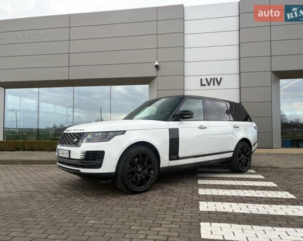 Белый Ленд Ровер Рендж Ровер, объемом двигателя 4.37 л и пробегом 71 тыс. км за 114900 $, фото 2 на Automoto.ua