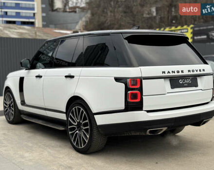 Белый Ленд Ровер Рендж Ровер, объемом двигателя 5 л и пробегом 155 тыс. км за 64999 $, фото 8 на Automoto.ua