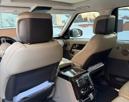 Белый Ленд Ровер Рендж Ровер, объемом двигателя 5 л и пробегом 90 тыс. км за 70000 $, фото 14 на Automoto.ua