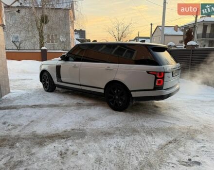Білий Ленд Ровер Рендж Ровер, об'ємом двигуна 5 л та пробігом 97 тис. км за 65000 $, фото 4 на Automoto.ua