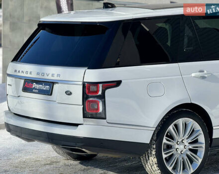 Білий Ленд Ровер Рендж Ровер, об'ємом двигуна 5 л та пробігом 35 тис. км за 65000 $, фото 10 на Automoto.ua